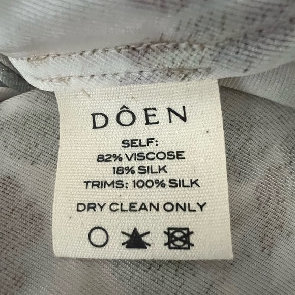 DOEN Calsi Dress Primrose Garden Floral Print Size Large - Picture 6 of 9